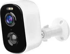 Home Security Cameras Wireless Outdoor No Subscription - WiFi Security Camera - 1080P Outdoor Camera Wireless WiFi - Motion Detection, Night Vision, 2-Way Talk, IP65 Waterproof