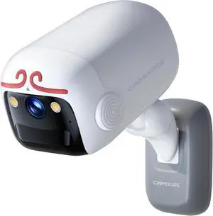Security Camera Wireless Outdoor, 2.4G WiFi, Cameras for Home Security Indoor, Magnetic Base, Pre-Roll, 2.5K Color Night Vision, 4MP Battery Powered Camera, Two-Way Audio, SD/Cloud Storage
