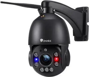 Ctronics 5MP 30X Optical Zoom Security Camera WiFi Outdoor, 2.4/5Ghz WiFi Dome Surveillance Cameras with Auto Cruise & Zoom, 492ft Night Vision,Human Detection,IP66 Ctronics 5MP 30X Optical Zoom Security Camera WiFi Outdoor, 2.4/5Ghz WiFi Dome Surveillance Cameras with Auto Cruise & Zoom, 492ft Night Vision,Human Detection,IP66