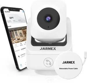 2K Indoor Pan Tilt 360 HD 2.4GHz WiFi Home Security Camera, Baby/Pet Monitors, 2 Way Audio, Smart Light Night, Bluetooth Fast Link, One Click Call, Local/Cloud Storage, Work with Alex/Google