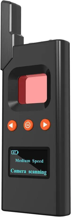 Hidden Camera Detector Spy Camera Finder Bug Tracker Detector  Personal Privacy Protection Device for Car, Hotel, Meetings, and Travel