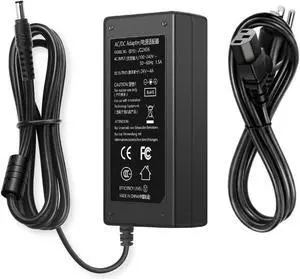24V DC Power Supply 4A Universal AC Adapter, 100-240 50/60Hz Adapter to 24 Volts 4Amp Transformer, DC 24V Power Cord, 5.5mm x 2.5mm Plug