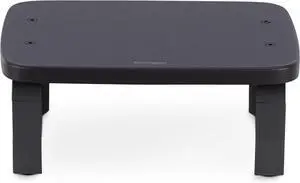 Kensington 52785 SmartFit Monitor Stands, 12.25w x 2.25d x 4.75h, Black