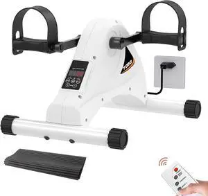 TODO Motorized Pedal Exerciser Mini Exercise Bikes, Under Desk Bike Peddler Exerciser for Seniors Rehab and Arm Leg Physical Therapy