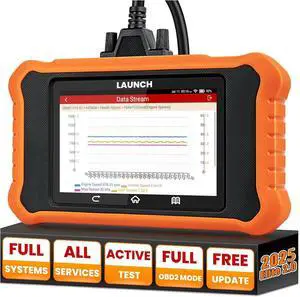 2025 LAUNCH Creader Elite V2.0 for Honda Acura OBD2 Scanner, Full Systems Bi-Directional Scan Tool, All Reset Services, Full OBD2 Code Reader, AUTOVIN, Battery Registration, Lifetime Free Update