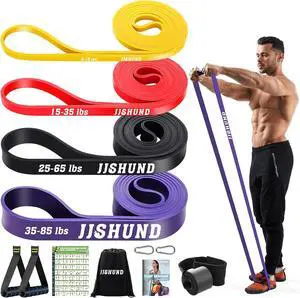Resistance Bands Set, Pull Up Assistance Bands Pull Up Bands Exercise Bands for Men Women, Workout Bands for Working Out, Muscle Strength Training, Body Stretching