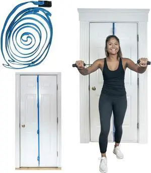 Door Anchor Strap, Resistance and Exercise Band Door Anchor is Made for Home Exercise. Easy Set up and Simple to use.