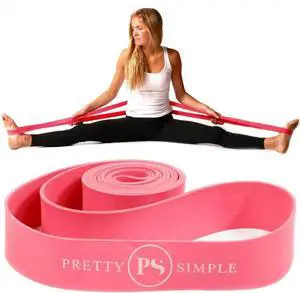 Ballet Stretch Band for Dance, Gymnastics, Cheerleading, Pilates. Improves Elastic Flexibility and Enhances Daily Stretching - Designed by PS Athletic