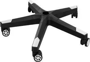 Frassie 28 Inch Heavy Duty Nylon Gaming Office Chair Base Replacement Part with 5 Casters