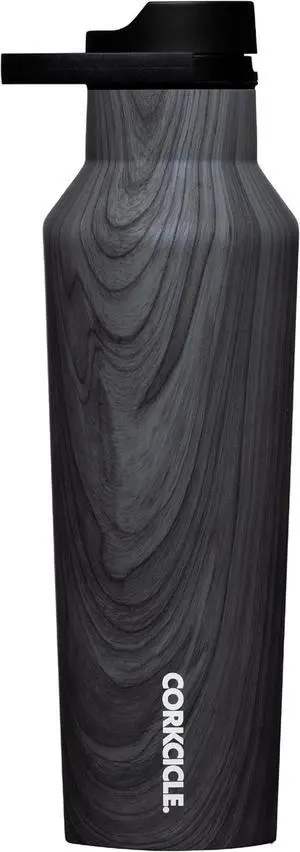 Corkcicle Sport Canteen Insulated Tumbler, Burnt Wood, 20 oz  Reusable Water Bottle Keeps Beverages Cold for 25 Hours & Hot 12 Hours  Cupholder Friendly Tumbler with Screw-On Cap