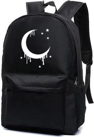 Unisex Classic Canvas Backpack Hiking Bag Travel Daypack Bookbag Laptop Bag (Black1) Unisex Classic Canvas Backpack Hiking Bag Travel Daypack Bookbag Laptop Bag (Black1)