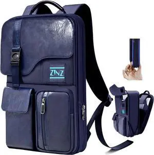 Slim & Expandable Laptop Backpack 15.6 Inch, Computer Rucksack Water Resistant Bag, Anti-Theft Travel Daypack for Men and Women-Blue Slim & Expandable Laptop Backpack 15.6 Inch, Computer Rucksack Water Resistant Bag, Anti-Theft Travel Daypack for Men and Women-Blue