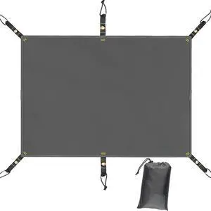 Tent Footprint Waterproof PU 3000 Easy Set up Heavy Duty Ultralight Tent Footprint for Camping,Hiking, Backpacking, Hammock, Beach Grey Tent Footprint Waterproof PU 3000 Easy Set up Heavy Duty Ultralight Tent Footprint for Camping,Hiking, Backpacking, Hammock, Beach Grey