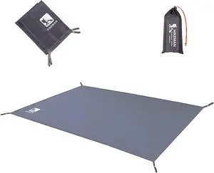 Hikeman Tent Footprint - Waterproof Camping Tarp, Heavy Duty Tent Floor Saver, Ultralight Ground Sheet Mat for Hiking, Backpacking, Hammock, Beach - Storage Bag Included(XXL-95x83) Hikeman Tent Footprint - Waterproof Camping Tarp, Heavy Duty Tent Floor Saver, Ultralight Ground Sheet Mat for Hiking, Backpacking, Hammock, Beach - Storage Bag Included(XXL-95x83)