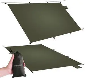 Onewind Ultralight Tent Footprint, 4000mm Waterproof Silnylon Groundsheet | Lightweight Small Camping Tarp for Backpacking Hiking and Thru-Hiking, 98" *55" Onewind Ultralight Tent Footprint, 4000mm Waterproof Silnylon Groundsheet | Lightweight Small Camping Tarp for Backpacking Hiking and Thru-Hiking, 98" *55"