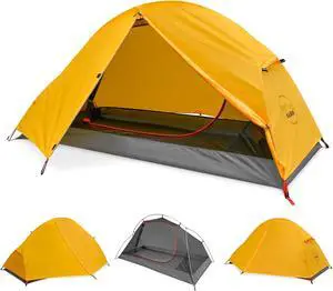 KAZOO Waterproof Backpacking Tent Ultralight 1/2 Person Lightweight Camping Tents 1/2 People Hiking Tents Aluminum Frame Double Layer | Waterproof KAZOO Waterproof Backpacking Tent Ultralight 1/2 Person Lightweight Camping Tents 1/2 People Hiking Tents Aluminum Frame Double Layer | Waterproof
