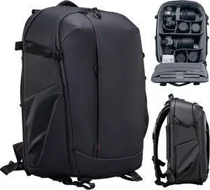ULANZI 22L Camera Backpack Professional Bag, Water-Resistant Camera Case | Photography Anti Theft Travel for Photographers DSLR Mirrorless Camera Lens Tripod Holder 16" Laptop Black ULANZI 22L Camera Backpack Professional Bag, Water-Resistant Camera Case | Photography Anti Theft Travel for Photographers DSLR Mirrorless Camera Lens Tripod Holder 16" Laptop Black