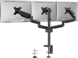 ErGear Triple Monitor Mount for 13-27 inch Screens, Triple Monitor Arms with USB ErGear Triple Monitor Mount for 13-27 inch Screens, Triple Monitor Arms with USB