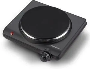 Elite Gourmet Electric Burner, 1000W Cast Iron Hot Plate, 7 Heat Settings Elite Gourmet Electric Burner, 1000W Cast Iron Hot Plate, 7 Heat Settings