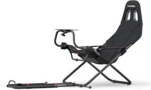 PLAYSEAT Challenge Racing Simulator Cockpit | Foldable & Adjustable | for High Performance Sim Racing | Compact & Flexible | Supports All Steering Wheels & Pedals | for PC and Console PLAYSEAT Challenge Racing Simulator Cockpit | Foldable & Adjustable | for High Performance Sim Racing | Compact & Flexible | Supports All Steering Wheels & Pedals | for PC and Console