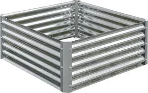 Arrow Grow IT 36 x 36 x 17 ft Galvanized Raised Bed Garden Arrow Grow IT 36 x 36 x 17 ft Galvanized Raised Bed Garden