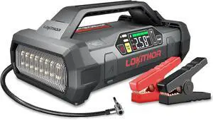 LOKITHOR JA302 Jump Starter with Air Compressor(8.5L Gas & 6.5L Diesel) LOKITHOR JA302 Jump Starter with Air Compressor(8.5L Gas & 6.5L Diesel)