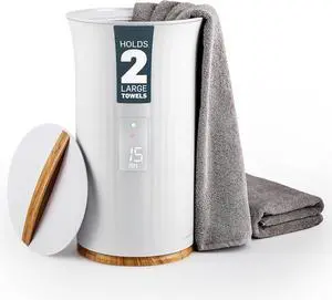 Live Fine Towel Warmer | Bucket Style Luxury Heater with LED Display, Adjustable Timer, Auto Shut-Off | Fits 40 x 70 Oversized Towel Live Fine Towel Warmer | Bucket Style Luxury Heater with LED Display, Adjustable Timer, Auto Shut-Off | Fits 40 x 70 Oversized Towel