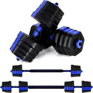 VIVITORY Adjustable Dumbbell Set with Connector for Home Gym VIVITORY Adjustable Dumbbell Set with Connector for Home Gym