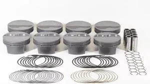 SBF PowerPak FT Piston Set 4.155 Bore -6.5cc SBF PowerPak FT Piston Set 4.155 Bore -6.5cc