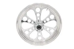 18 inch x 3.5 inch Kool Kat Front Wheel Polished Aluminum 18 inch x 3.5 inch Kool Kat Front Wheel Polished Aluminum