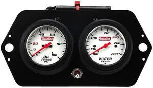 Extreme QuickCar Sprint Gauge Panel OP/WT Extreme QuickCar Sprint Gauge Panel OP/WT
