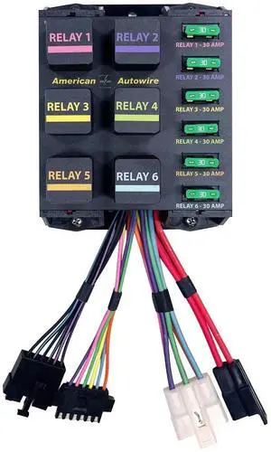 Banked Relay System 6 Relays Banked Relay System 6 Relays
