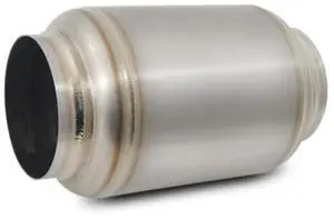 MUFFLER RACE ROUND TITANIUM MUFFLER RACE ROUND TITANIUM