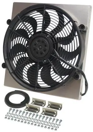 FAN ELEC SINGLE 17IN W/SHROUD FAN ELEC SINGLE 17IN W/SHROUD
