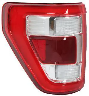 Generic Brand LH Driver Side Red Tail Light For Ford F-150 2021-2023 w/Blind Spot Brake Lamp