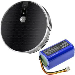 Cameron Sino Battery for Liectroux C30B C30B 2D C30B 2D WiFi Robot Vacuum Cleaner Midea M4 PN:Liectroux MD-C30B 2600mAh