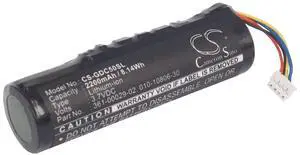 Cameron Sino Battery for Garmin Alpha, Alpha 100, TT 10 Dog Tracking, TT 10 Training Device, TT10, TT10 Dog Device, TT10 GPS Dog Tracking Collar, TT15, TT15 GPS Dog Tracking Collar 2200mAh