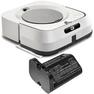 Cameron Sino Battery for iRobot Braava Jet M6 PN:iRobot ALB-C, M611020 2000mAh / 21.60Wh