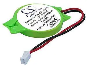 CS Battery for GOT 1000 series display termin, GT10 graphic terminals, GT11 graphic terminals PN: FX3U-32BL, GT11-50BAT 550mAh / 1.65Wh  CS-MGT110BU