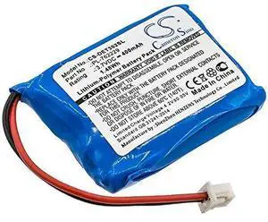 Replacement Battery for ET-300-L, ET-300Receiver, ET-302Receiver, ET-402Receiver, Receiver, TransmitterET-300-L, TransmitterET-302, TransmitterET-302-LTransmitter 400mAh