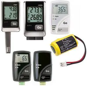 Cameron Sino Battery for Testo 175-H1, 175-H2, 175-S1, 175-S2, 175-T3 PN:Testo 0515 0175 1200mAh / 4.32Wh