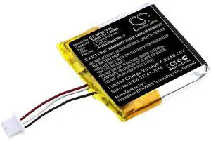 Replacement Battery for GSP 350, GSP 500, GSP 670 PN: AHB552826TPC-2 350mAh / 1.30Wh