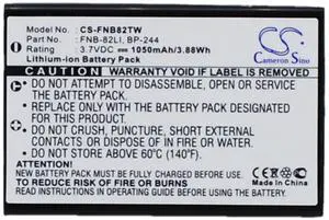 1050mAh / 3.89Wh Replace Battery for Intek KT-950EE, LN-950 PN:Intek