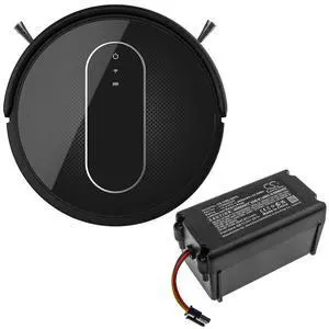 Cameron Sino Battery for Bagotte BL509   CECOTEC CONGA 1290  CONGA 1390   Proscenic 790T  SUMMER P1S   Vileda VR302   Zoef Robot Sjaan  3000mAh