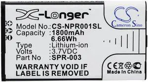 Cameron Sino Battery for Nintendo 3DSLL, DS XL 2015, NEW 3DSLL, SPR-001 PN:Nintendo SPR-003, SPR-A-BPAA-CO 1800mAh / 6.66Wh