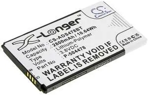 CS Battery for Command Secondary Color Touchs PN: P-504478 2800mAh / 10.64Wh