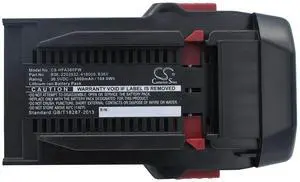 3000mAh / 108.0Wh Battery for TE6-A Li, TE6-A36, WSR36-A PN: 2203932, 418009, B36, B36V