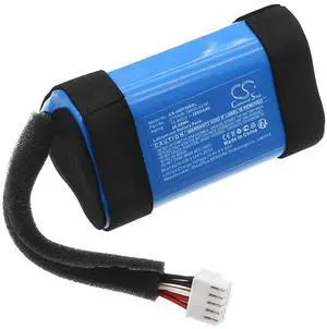 Replacement Battery for Harman/Kardon GO + Play 3 PN:Harman/Kardon C1146B-18650-3S1P, GSP102910201 2600mAh / 28.08Wh