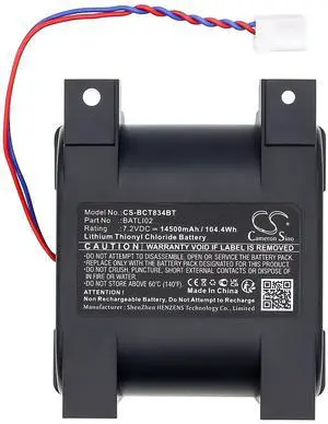 Battery for 710-21X, D14000, D8401D, D8402, D8402D, D8406, D8406D, DSM475 DP8340D, Stotz S DP8320FT PN:Bat02, BATLI02 14500mAh / 104.4Wh