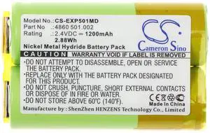 Cameron Sino Battery for Eppendorf 4860, Research Pro  1200mAh